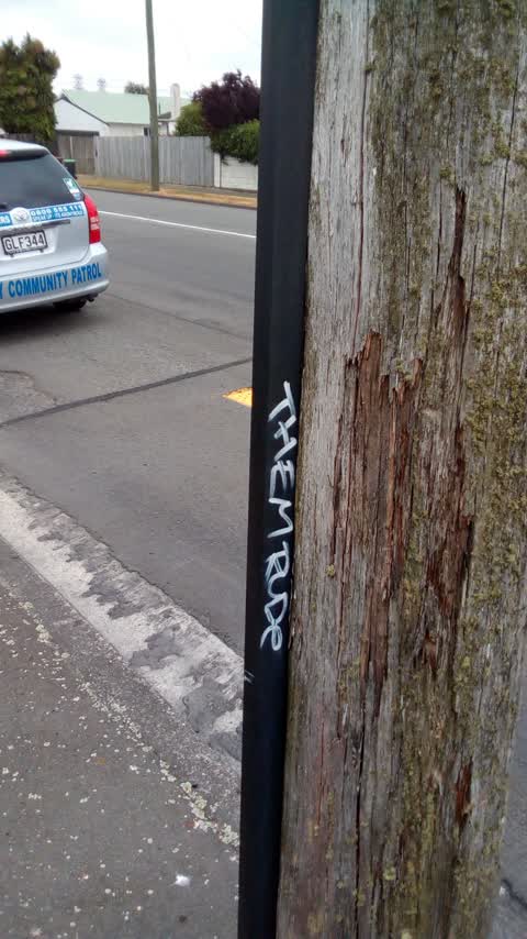 Graffiti, a report photo
