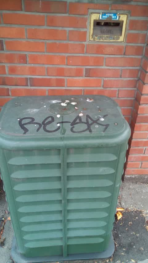 Graffiti, a report photo