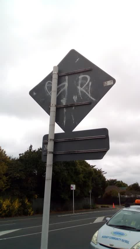 Graffiti, a report photo