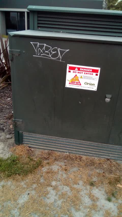 Graffiti, a report photo