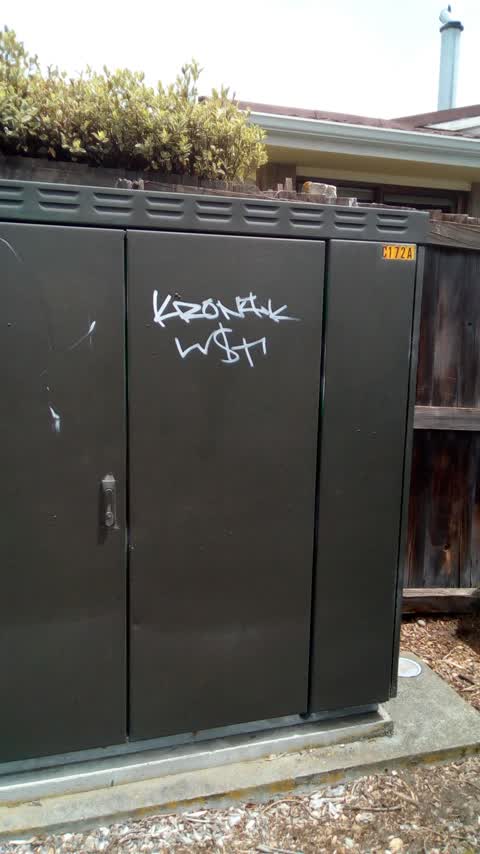 Graffiti, a report photo