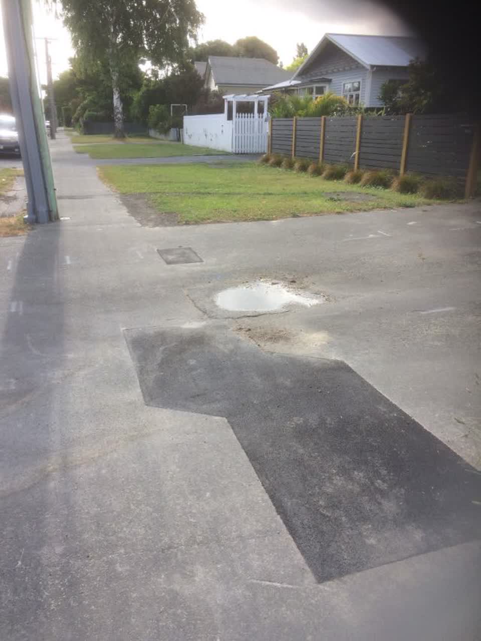 The photograph attached to this water supply report