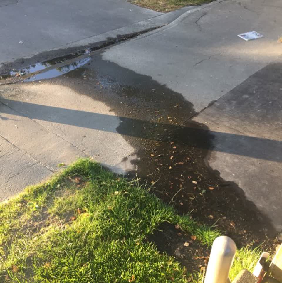The photograph attached to this water supply report