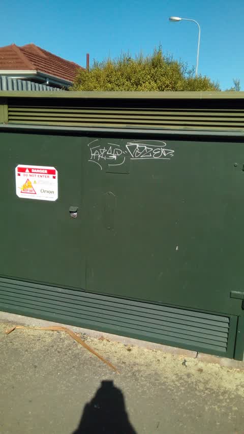 Graffiti, a report photo