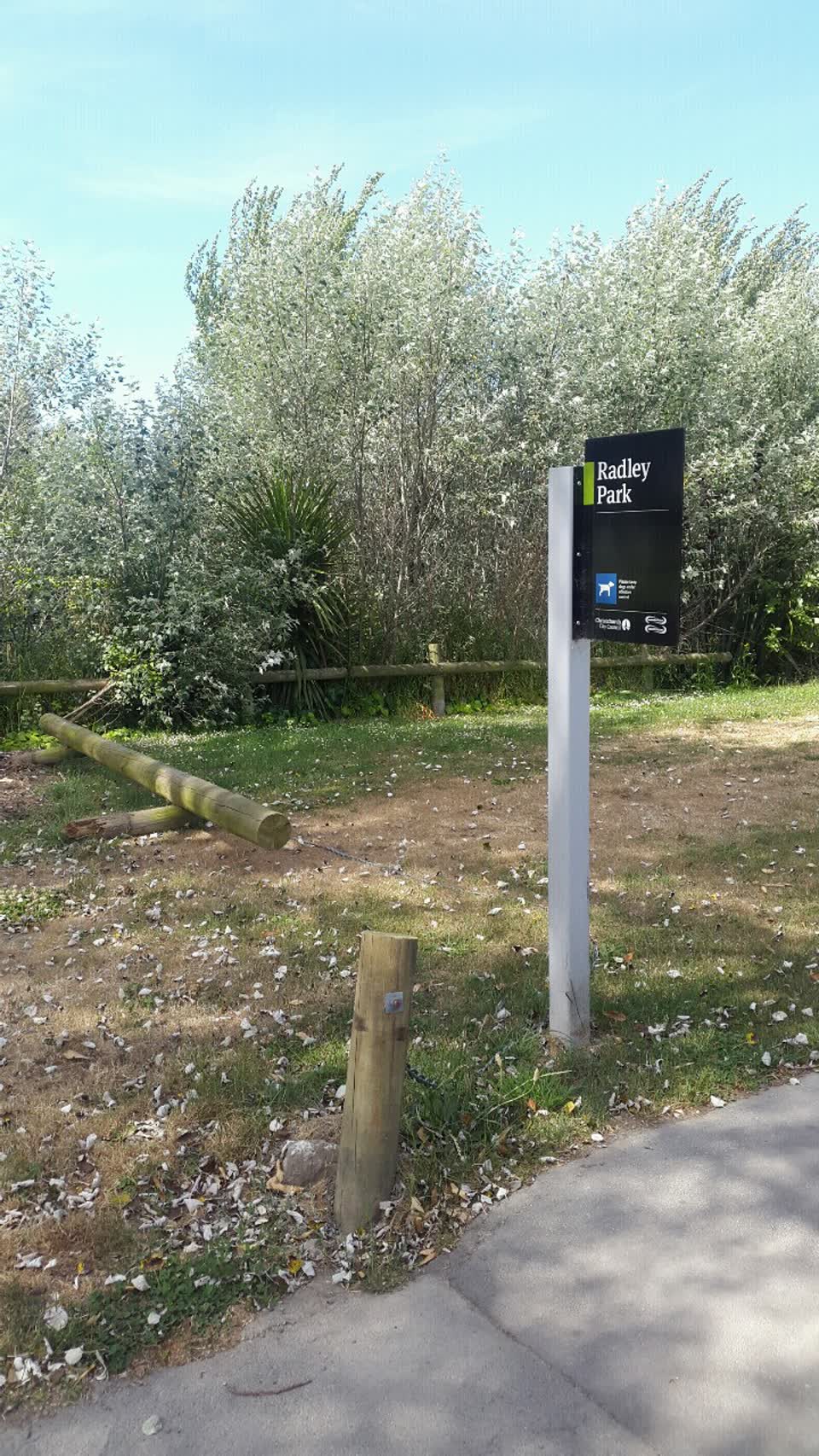 The photograph attached to this parks report