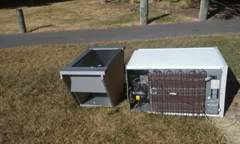 Rubbish/Recycling, a report photo