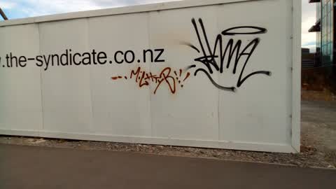Graffiti, a report photo