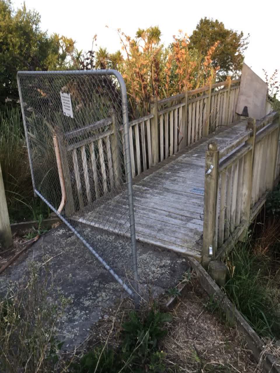 The photograph attached to this parks report
