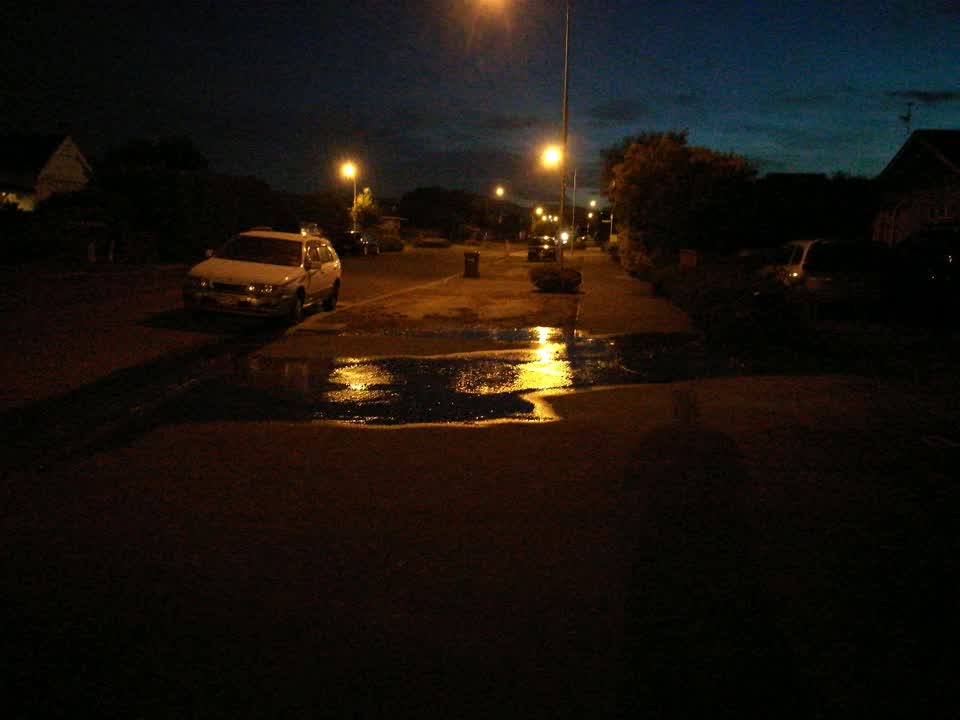 The photograph attached to this water supply report