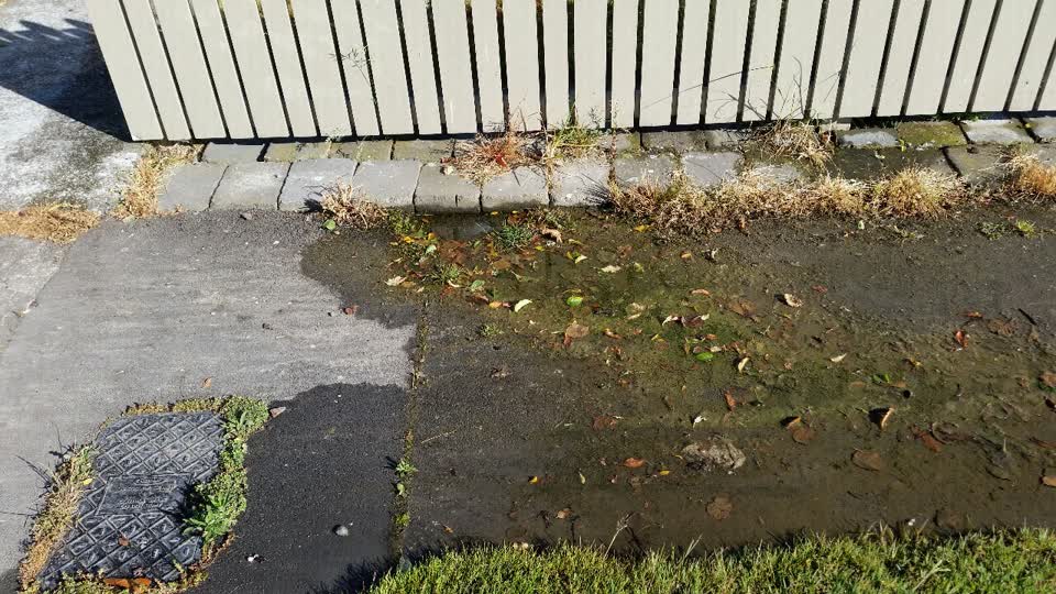 The photograph attached to this water supply report