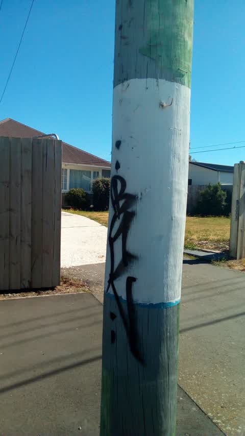Graffiti, a report photo