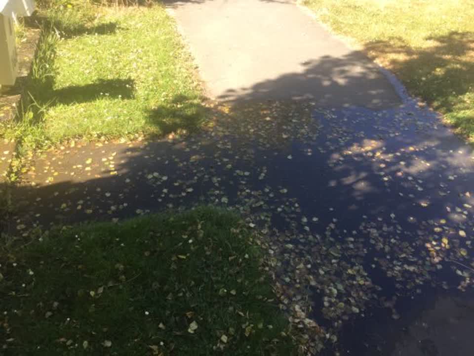 The photograph attached to this water supply report