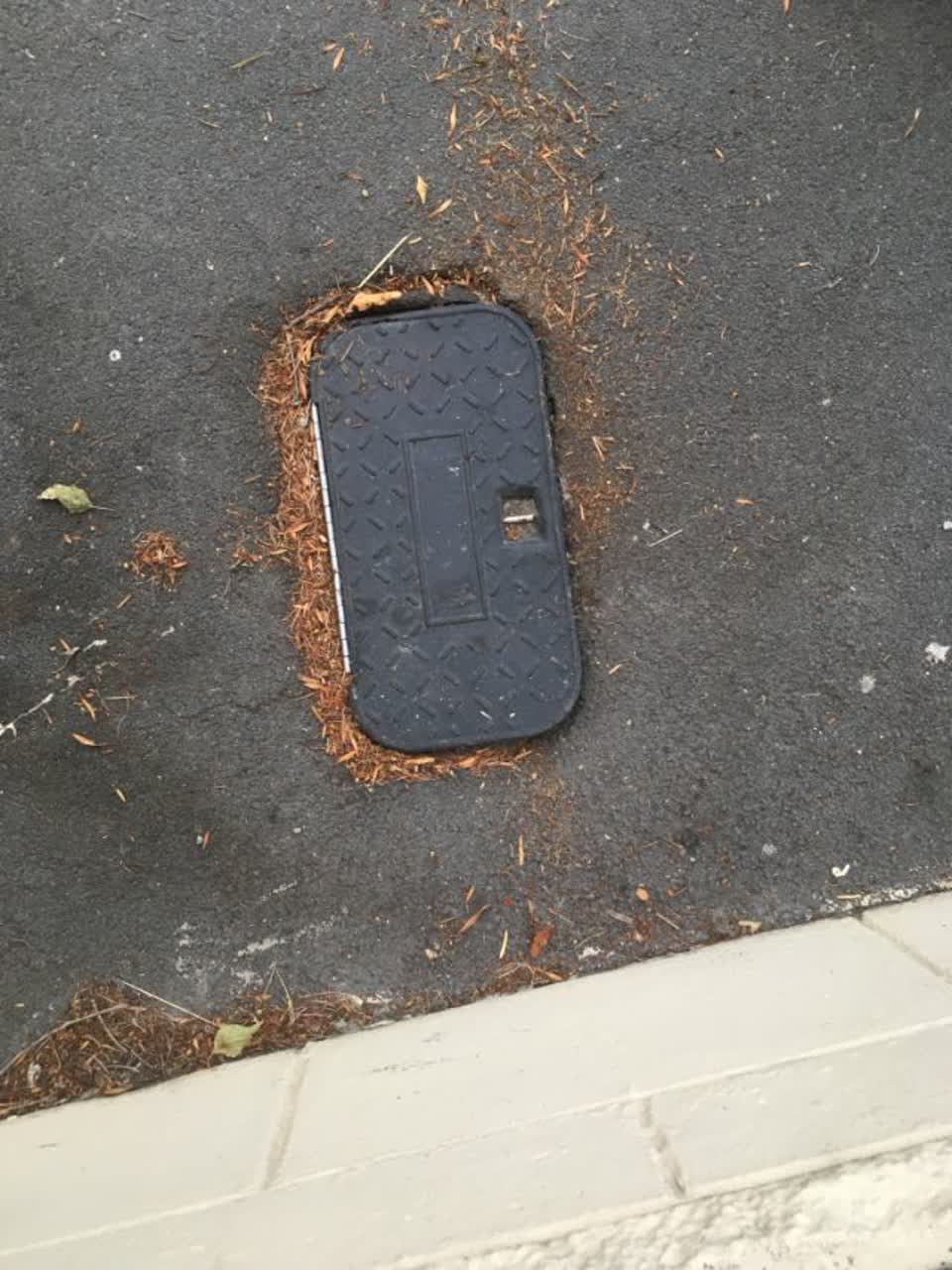 The photograph attached to this wastewater/stormwater report