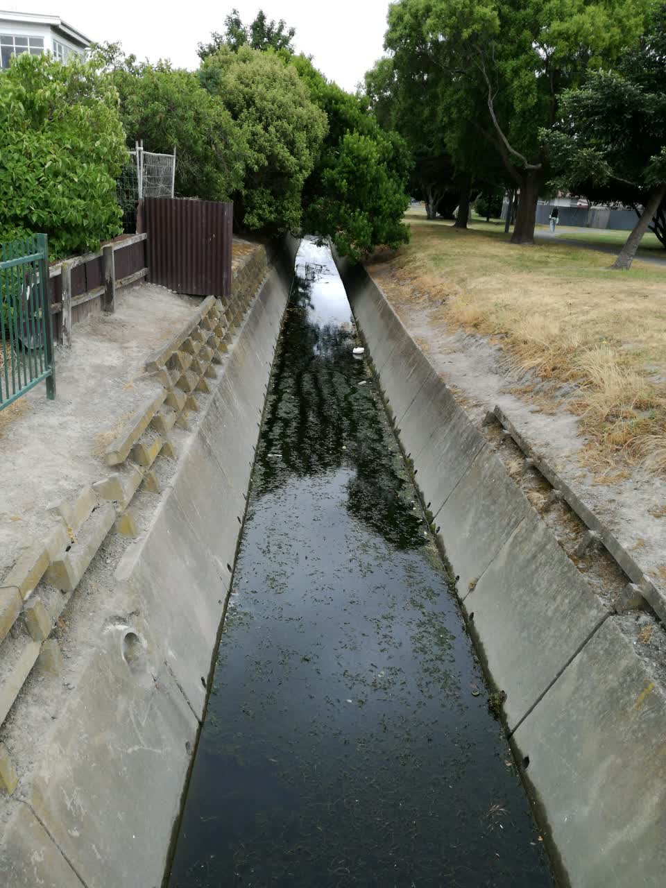The photograph attached to this wastewater/stormwater report