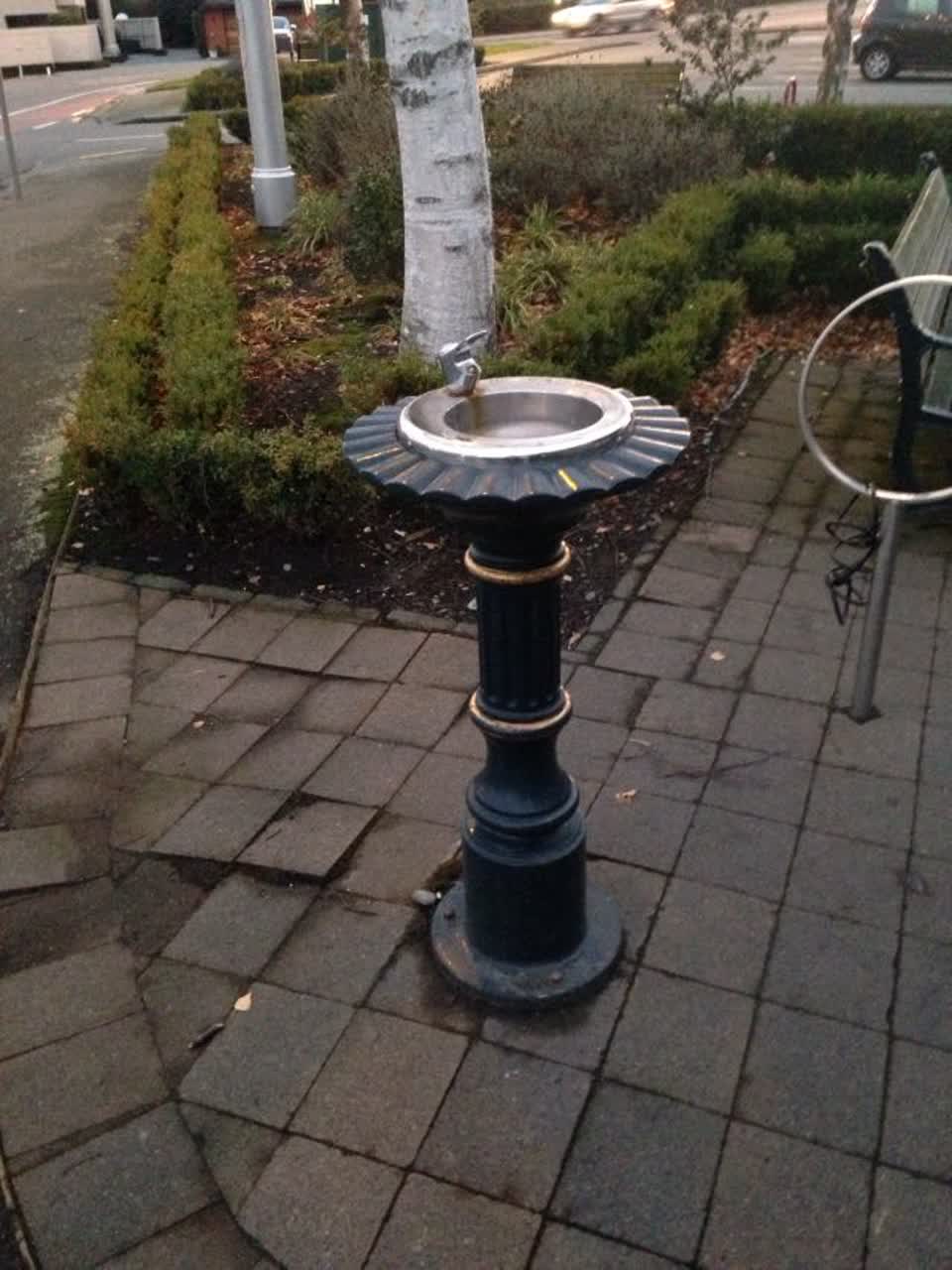 The photograph attached to this water supply report