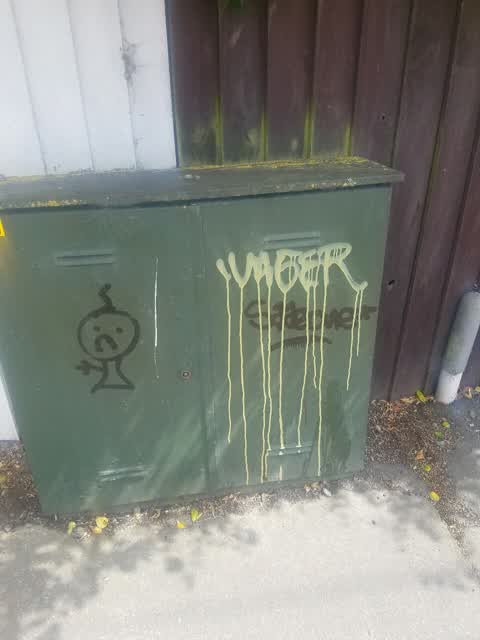 Graffiti, a report photo