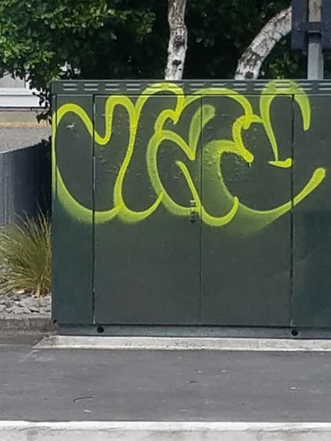 Graffiti, a report photo