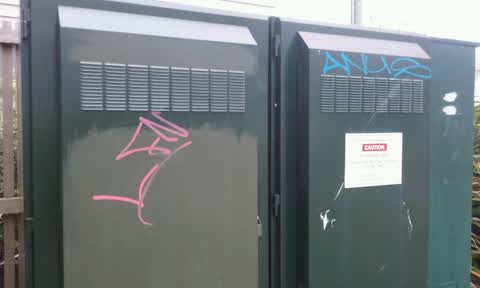 Graffiti, a report photo