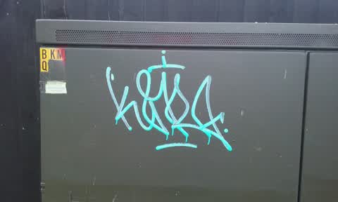 Graffiti, a report photo