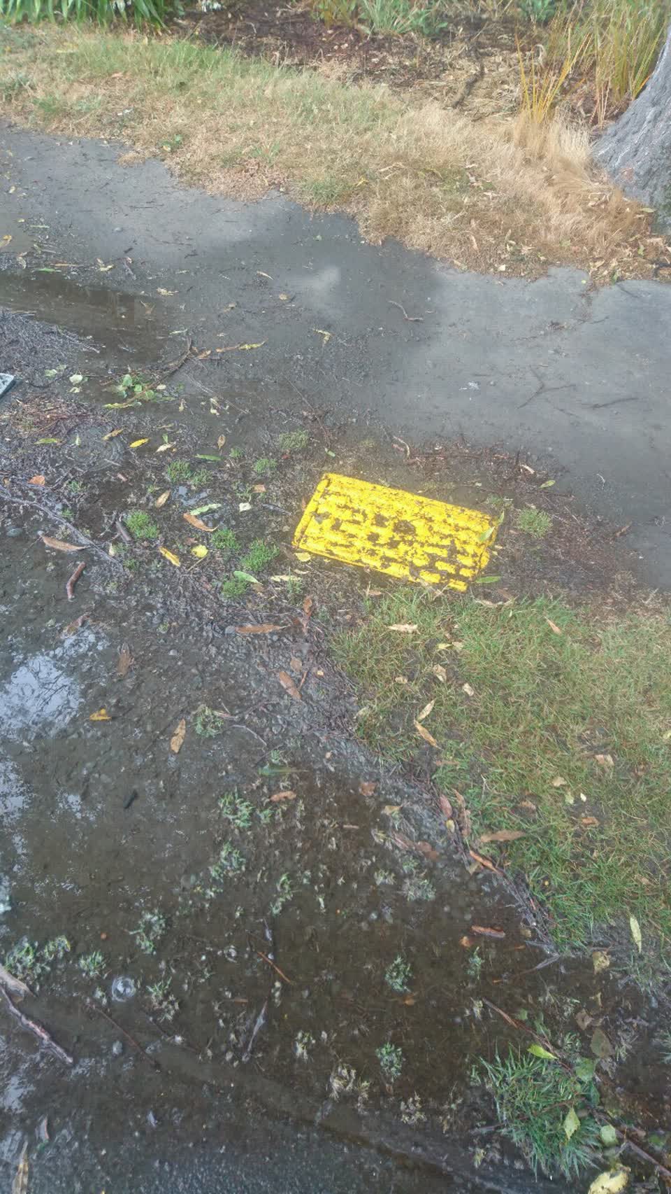 The photograph attached to this water supply report