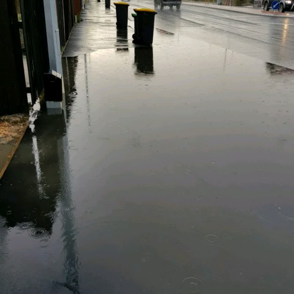 The photograph attached to this wastewater/stormwater report