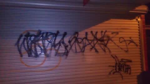 Graffiti, a report photo