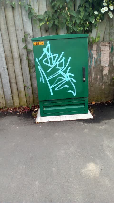 Graffiti, a report photo