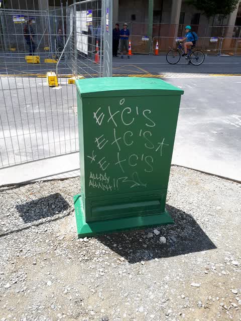 Graffiti, a report photo