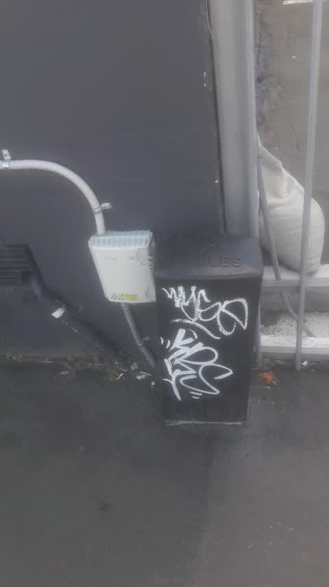 Graffiti, a report photo