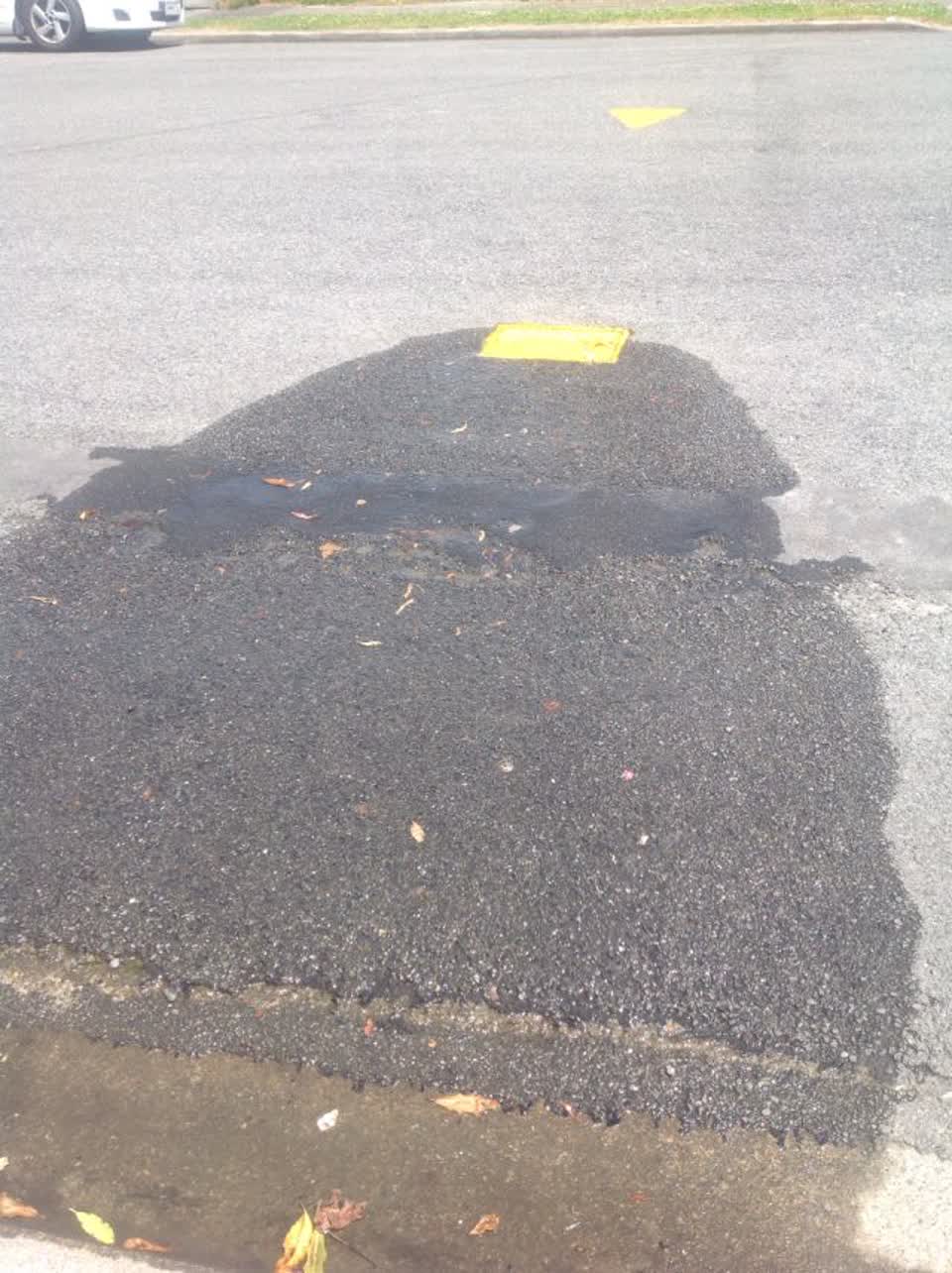 The photograph attached to this wastewater/stormwater report