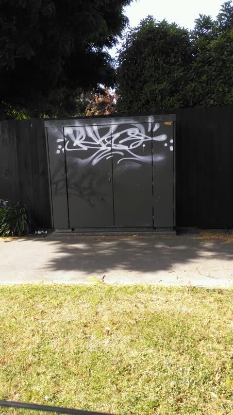 Graffiti, a report photo