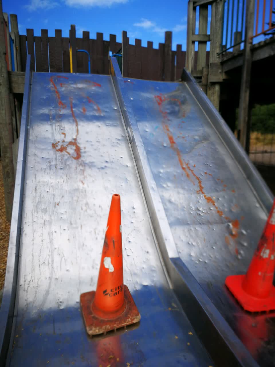 The photograph attached to this parks report