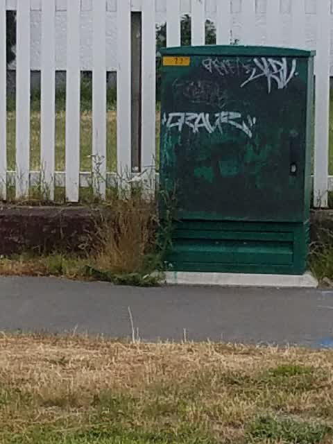 Graffiti, a report photo