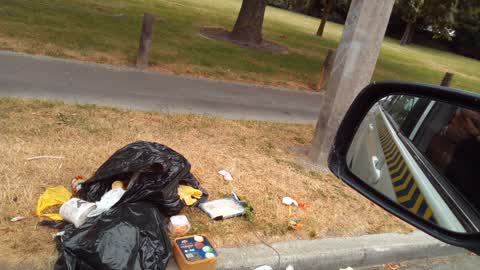 Rubbish/Recycling, a report photo