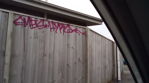 Graffiti, a report photo