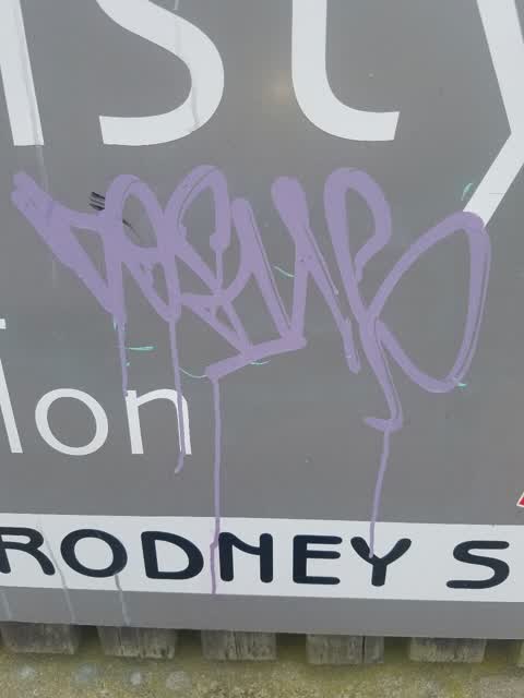 Graffiti, a report photo