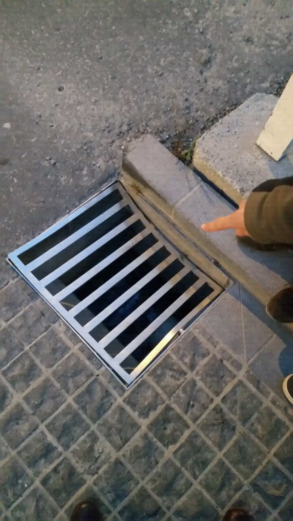The photograph attached to this wastewater/stormwater report