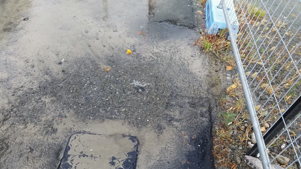 The photograph attached to this water supply report