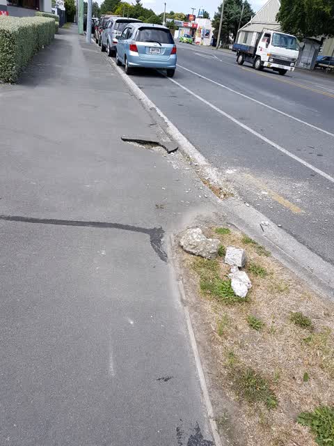 Roading/Streets, a report photo