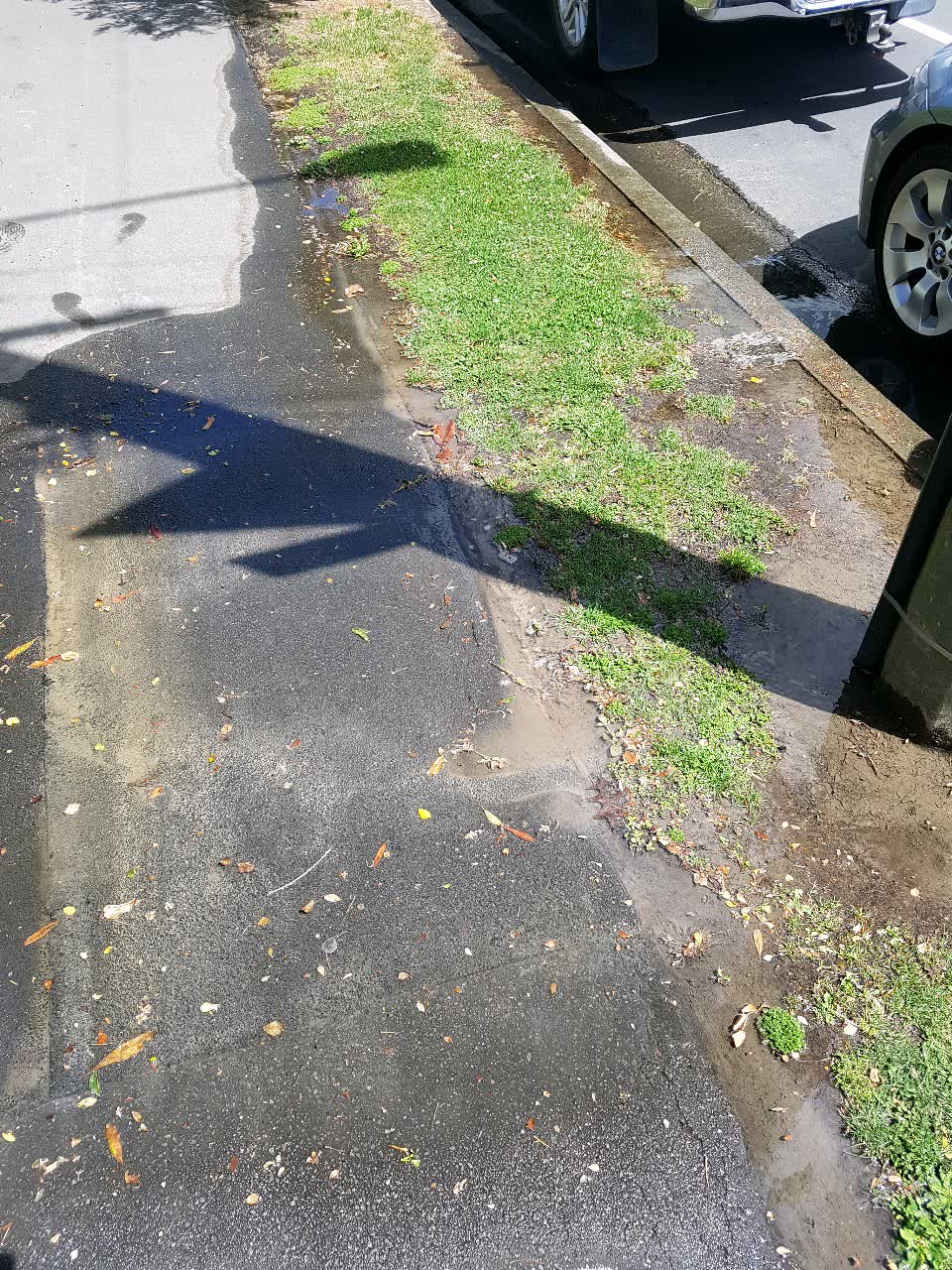 The photograph attached to this water supply report