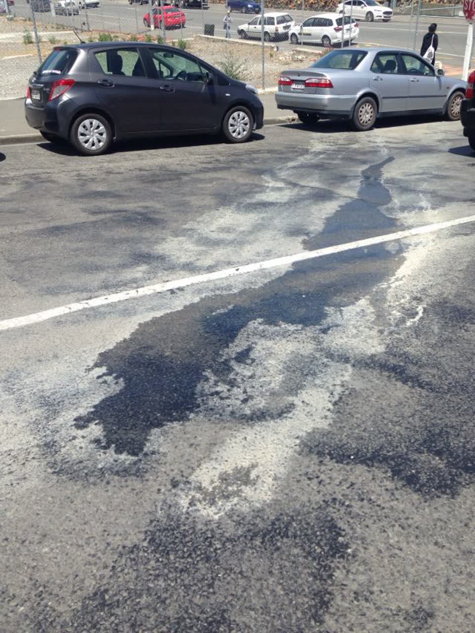 The photograph attached to this water supply report