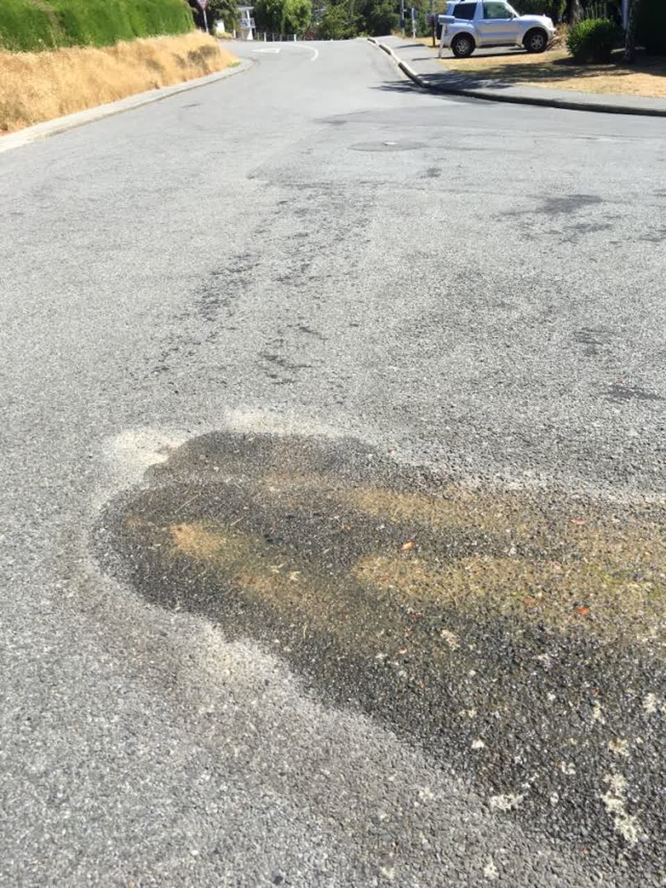 The photograph attached to this water supply report