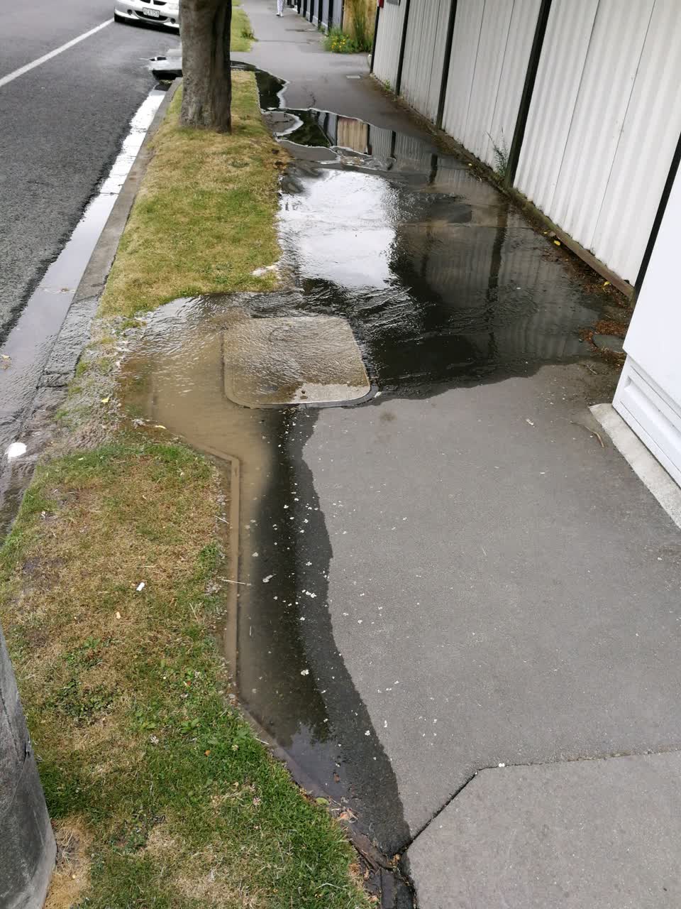 The photograph attached to this water supply report