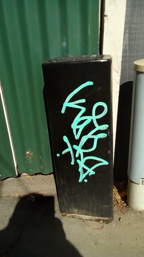 Graffiti, a report photo
