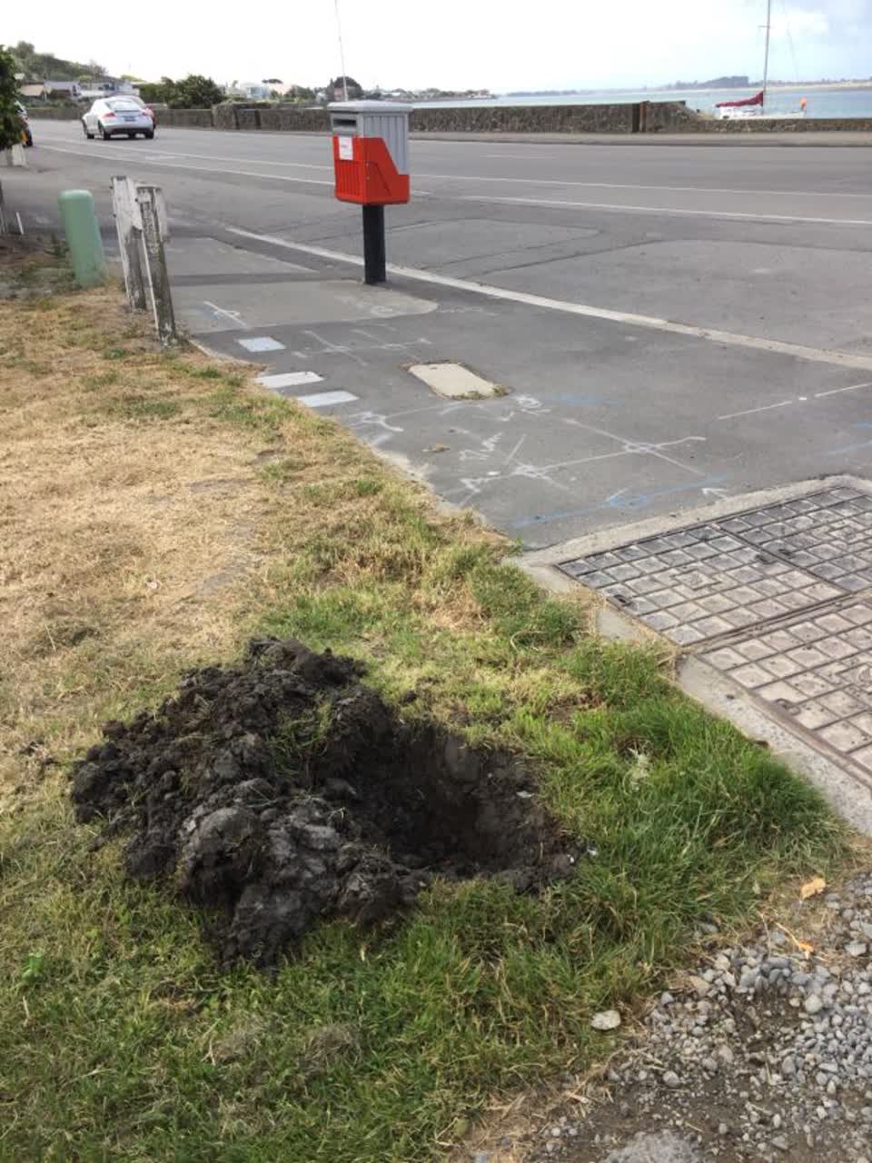 The photograph attached to this water supply report