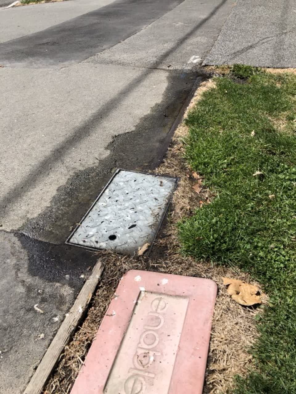 The photograph attached to this water supply report
