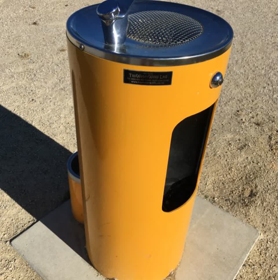 The photograph attached to this water supply report