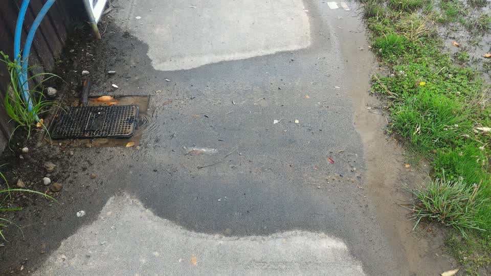 The photograph attached to this water supply report
