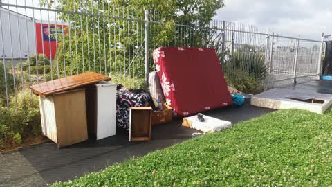 Rubbish/Recycling — a report photo