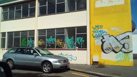 Graffiti, a report photo